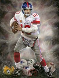 Eli Manning, A Run to Remember, Limited Edition Print